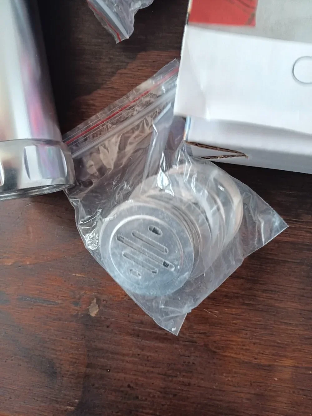 Stainless Steel Cookie Press with Original Box